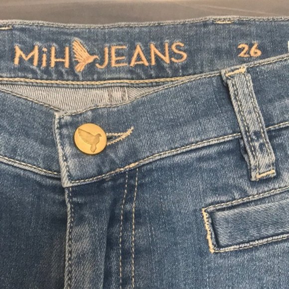 MiH The Paris Mid Rise Cropped Slim Leg Size 26 - Picture 5 of 8